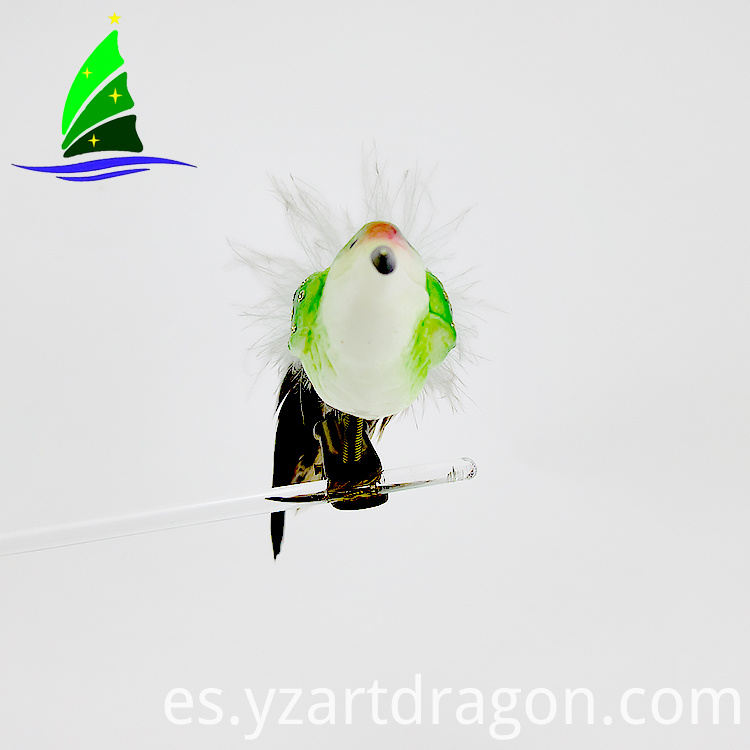 Pequeñas estatuillas de animales de vidrio Small Glass Animal Figurines
